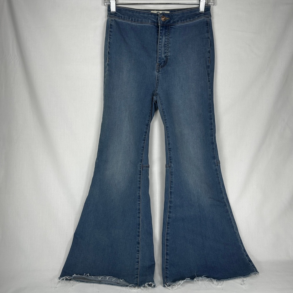 Free People We The Free Twenty-Five Super Flare Denim Jeans